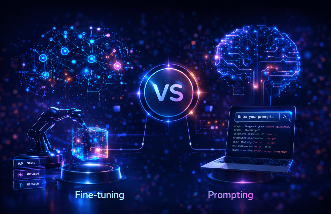Fine-tuning vs prompting: cuándo realmente necesitas entrenar tu propio modelo
