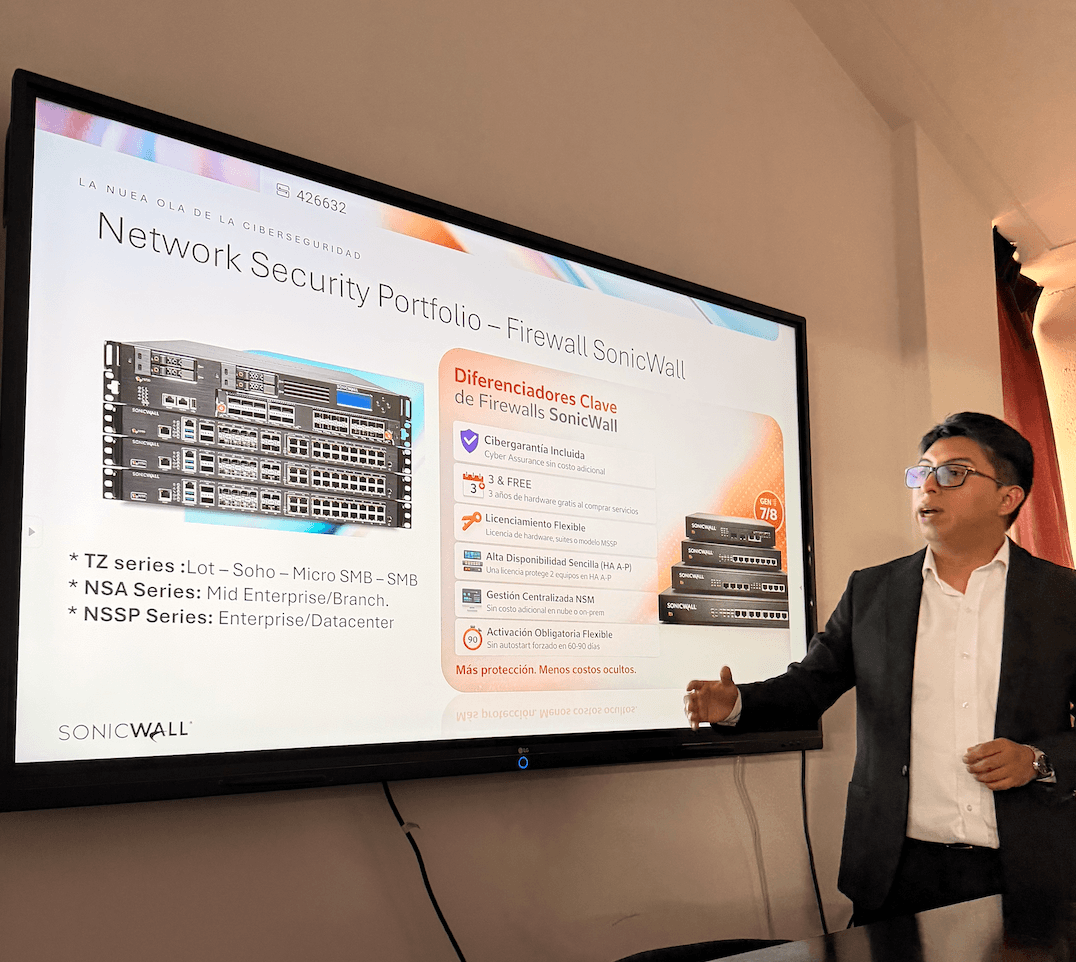 Seguridad Sin Límites: Network Security & SSE con SonicWall